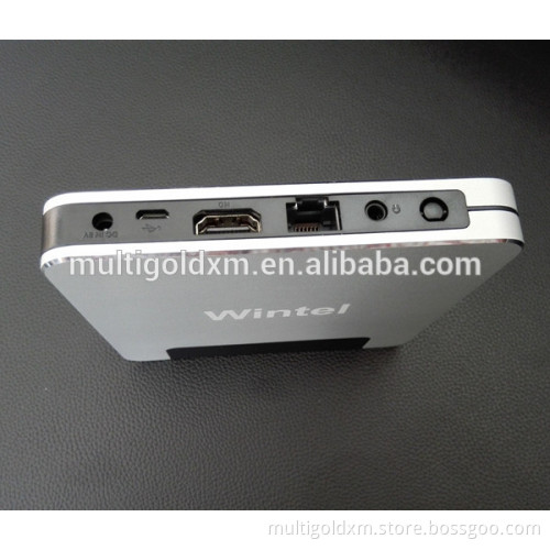New Item Wintel Box W8-II smart tv box with Win8.1 OS And Android 4.4 Free Internet TV Box